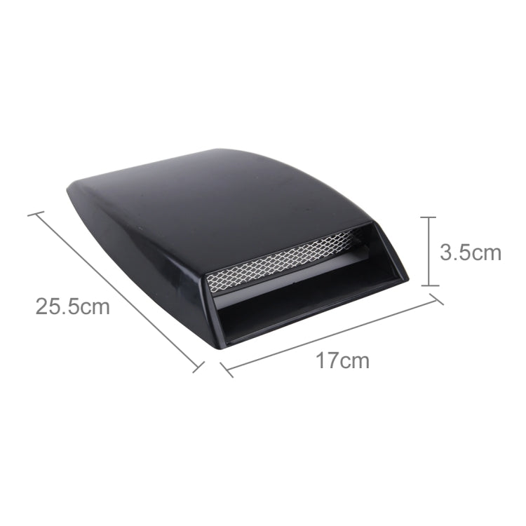 Car Turbo Style Air Intake Bonnet Scoop for Car Decoration
