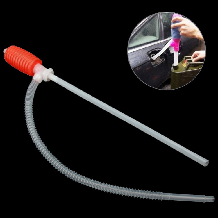 Portable Hand Pump Oil Water Liquid Sucker Car Pump(Red)