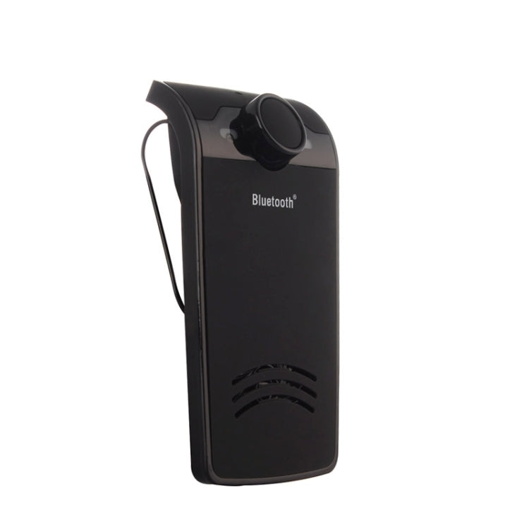 BY-01 Car Bluetooth Hands-free Kit with Car Charger, Support Music Play & Hands-free Answer Phone Function(Black)