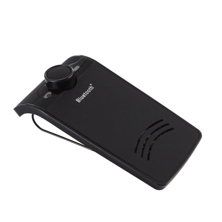 BY-01 Car Bluetooth Hands-free Kit with Car Charger, Support Music Play & Hands-free Answer Phone Function(Black)