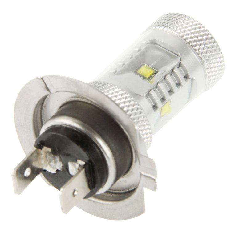 H7 30W White 6 CREE LED Fog Light for Vehicles, DC 12-24V