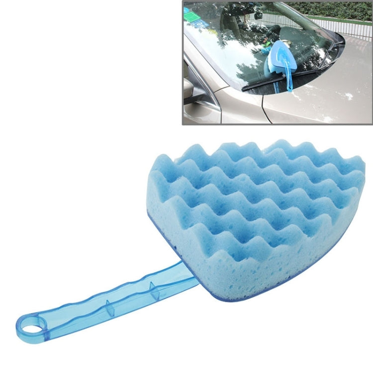 Household Cleaning Sponge Car Wash Sponge with Handles(Blue)