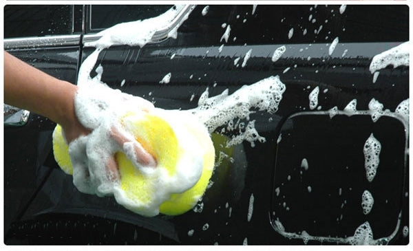 Household Cleaning Sponge Car Wash Sponge(Yellow)