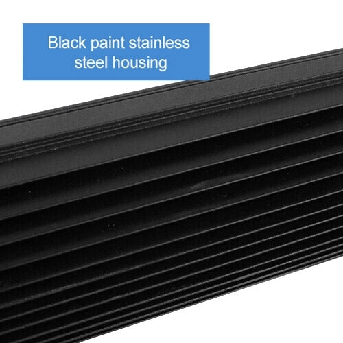 120W Bridgelux 40 LED White Light High Power Long Floodlight Engineering Lamp / Waterproof IP67 SUVs Light, DC 10-30V(Black)