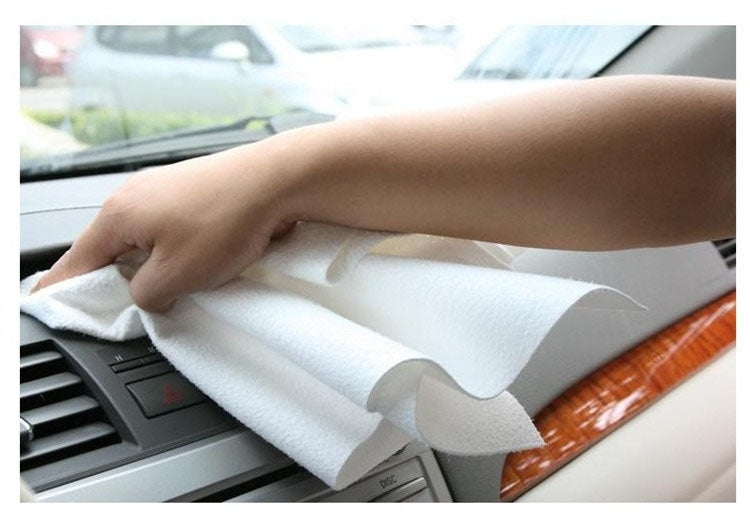 Microfiber Car Cleaning Washing Cloths Housework Clean Cloth, Size: 38x48cm(White)