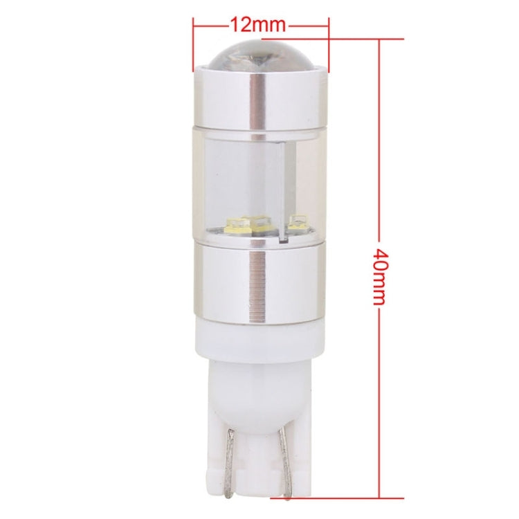 T10 30W 1500LM White Light 6 LED Cree XQ-B Car Clearance Light Lamp Bulb, DC 12-24V