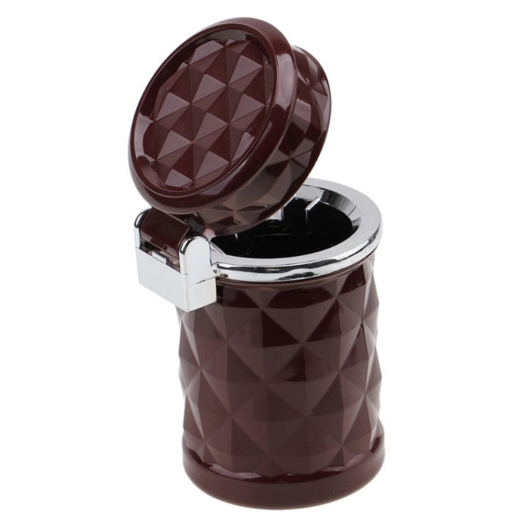 Diamond Facets Car Ashtray with LED Light