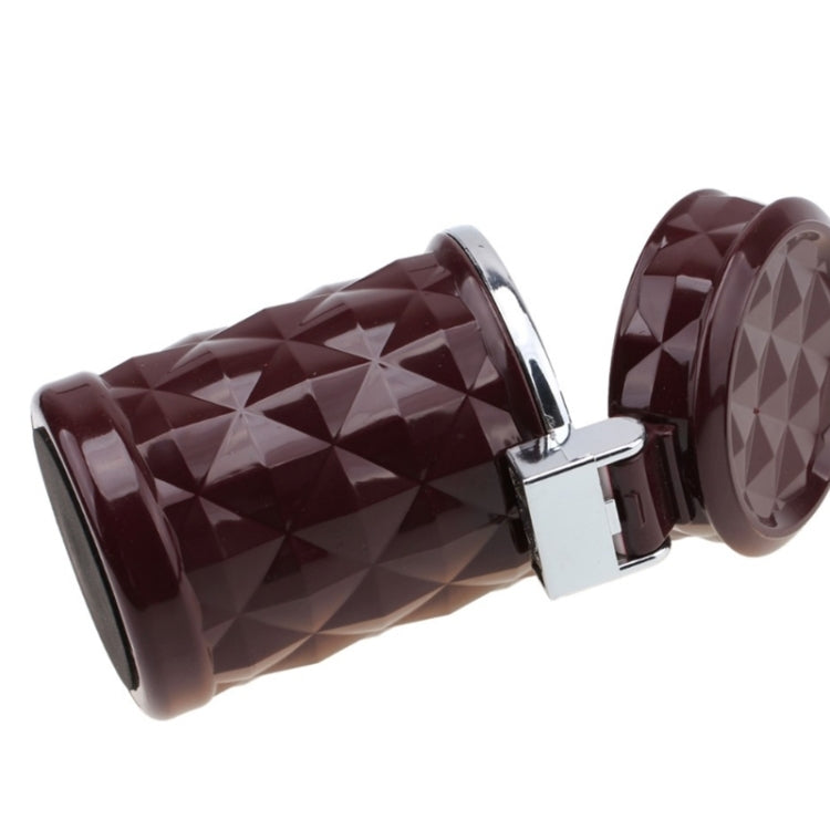 Diamond Facets Car Ashtray with LED Light
