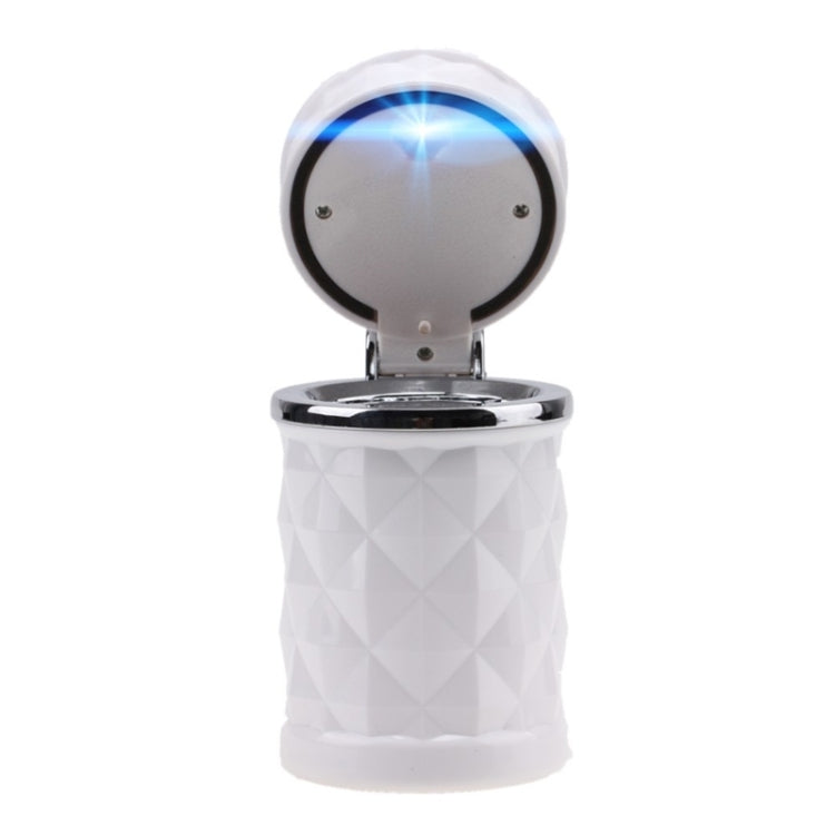 Diamond Facets Car Ashtray with LED Light