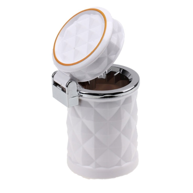 Diamond Facets Car Ashtray with LED Light
