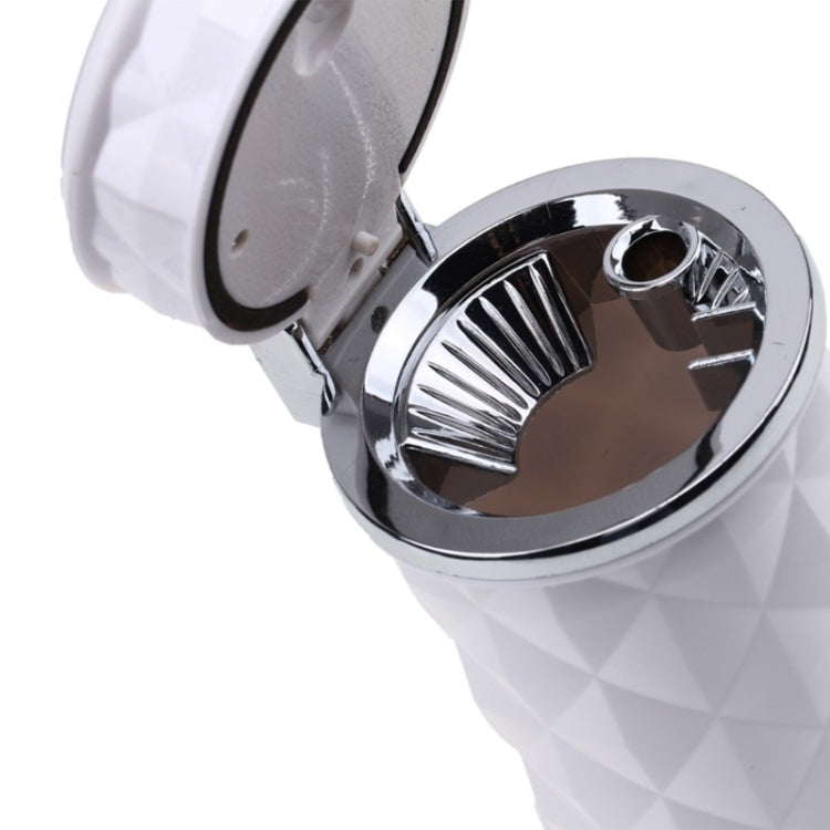 Diamond Facets Car Ashtray with LED Light