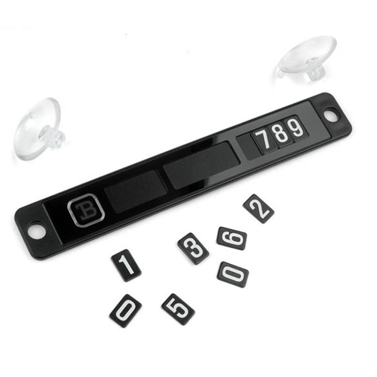 Car Magnetic Puzzle Phone Number Parking Plate