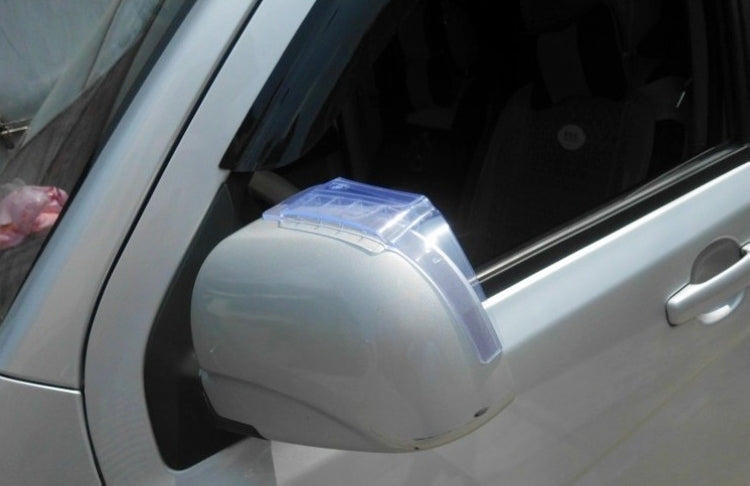 2 PCS Flexible Shielding Rain Board Rain Eyebrow with Wind Guide Apparatus for Car Rearview Mirrors