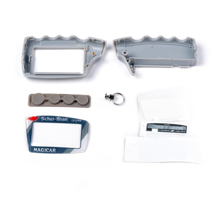 Case Keychain for Scher Khan Magicar 5 M5 Two Way Car Alarm System Remote Controller