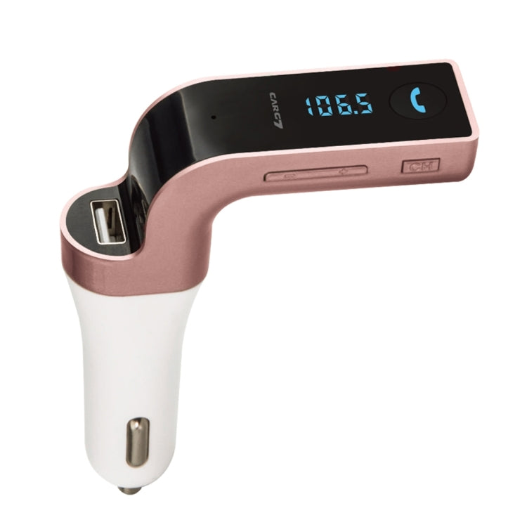 Multifunctional Bluetooth Car Charger with Car Full Frequency FM Transmitter / Stereo MP3 Player for iPhone 6s & 6s Plus, Galaxy Note 5 & S6 Edge+, and Most Bluetooth Mobile Devices