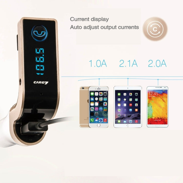 Multifunctional Bluetooth Car Charger with Car Full Frequency FM Transmitter / Stereo MP3 Player for iPhone 6s & 6s Plus, Galaxy Note 5 & S6 Edge+, and Most Bluetooth Mobile Devices