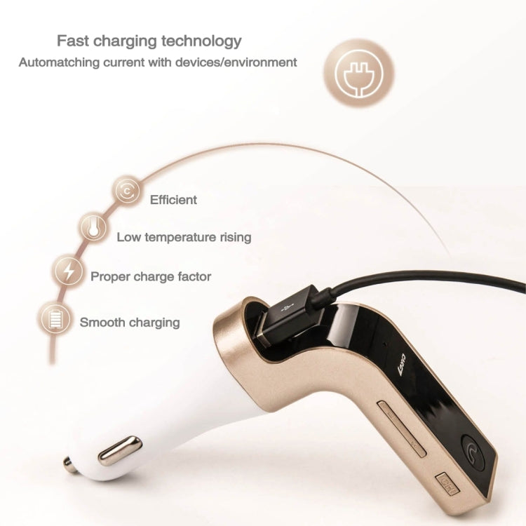 Multifunctional Bluetooth Car Charger with Car Full Frequency FM Transmitter / Stereo MP3 Player for iPhone 6s & 6s Plus, Galaxy Note 5 & S6 Edge+, and Most Bluetooth Mobile Devices