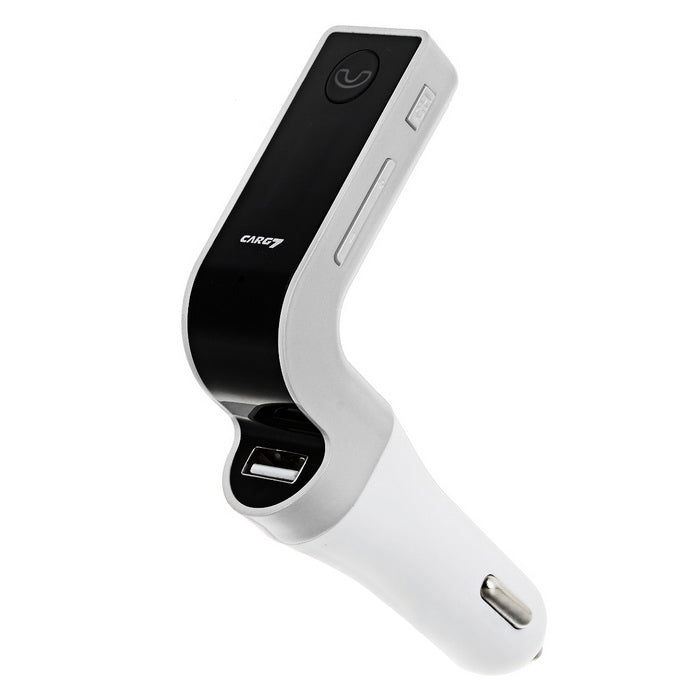 Multifunctional Bluetooth Car Charger with Car Full Frequency FM Transmitter / Stereo MP3 Player for iPhone 6s & 6s Plus, Galaxy Note 5 & S6 Edge+, and Most Bluetooth Mobile Devices