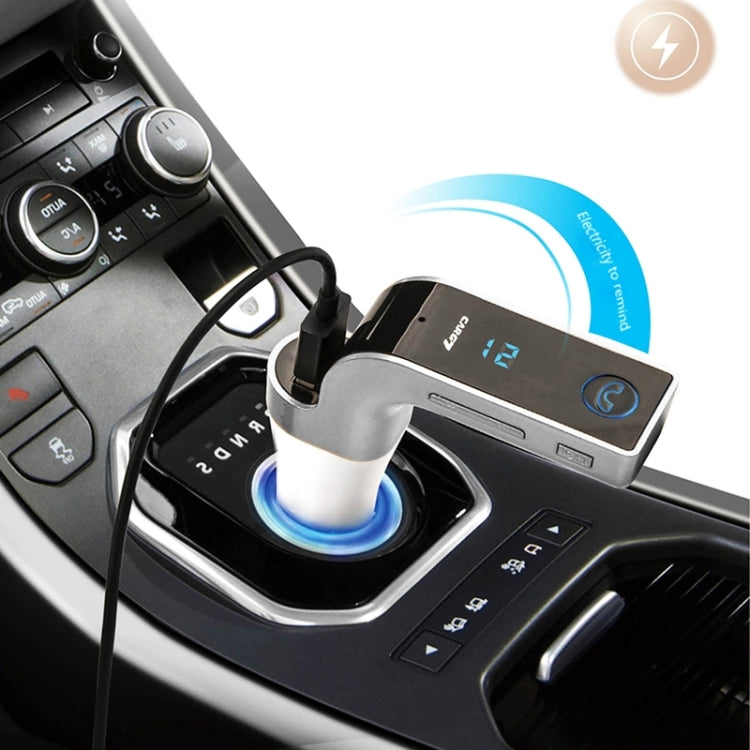 Multifunctional Bluetooth Car Charger with Car Full Frequency FM Transmitter / Stereo MP3 Player for iPhone 6s & 6s Plus, Galaxy Note 5 & S6 Edge+, and Most Bluetooth Mobile Devices
