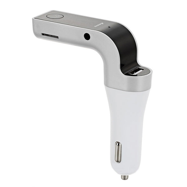 Multifunctional Bluetooth Car Charger with Car Full Frequency FM Transmitter / Stereo MP3 Player for iPhone 6s & 6s Plus, Galaxy Note 5 & S6 Edge+, and Most Bluetooth Mobile Devices