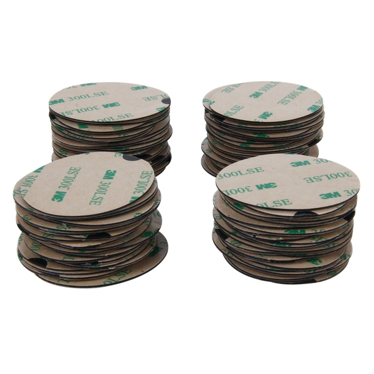 100 PCS Car Toy Oval Double Sided Tape, Size: 5x4.2x0.1cm