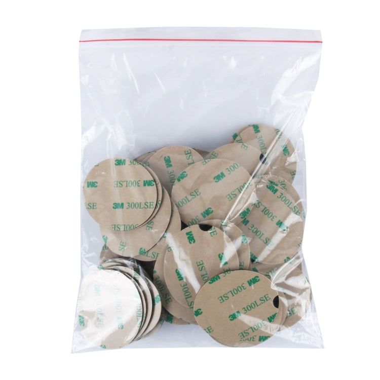 100 PCS Car Toy Oval Double Sided Tape, Size: 5x4.2x0.1cm