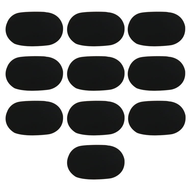 10 PCS Car Toy Oval Double Sided Tape, Size: 4x2.4x0.2cm