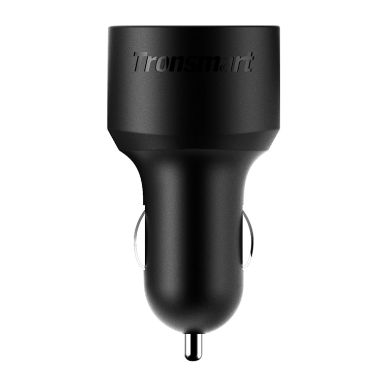 Tronsmart Qualcomm Quick Charge 3.0 USB Port + Dual 2.4A USB Port Car Charger for Samsung, Motorola, HTC, Google, LG, Huawei, Nokia, Xiaomi, OnePlus(Black)