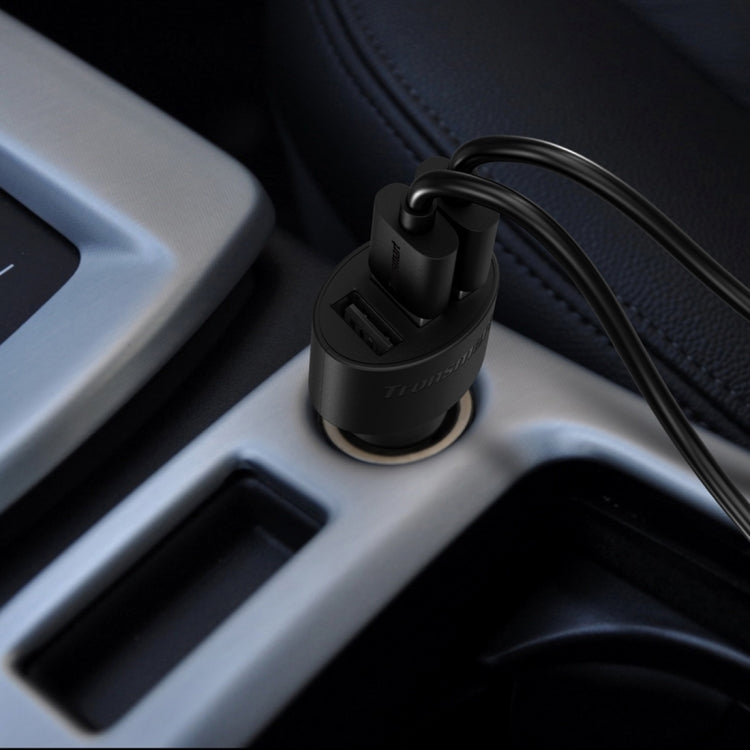 Tronsmart Qualcomm Quick Charge 3.0 USB Port + Dual 2.4A USB Port Car Charger for Samsung, Motorola, HTC, Google, LG, Huawei, Nokia, Xiaomi, OnePlus(Black)