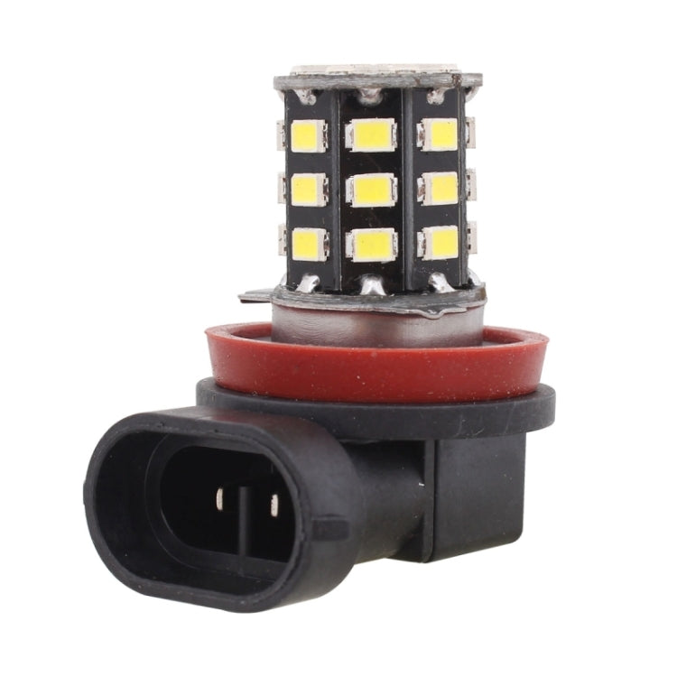 2 PCS H11 3.3W 330LM 6500K White Light 2835 SMD 33 LED Car Brake / Steering Light,  DC12V