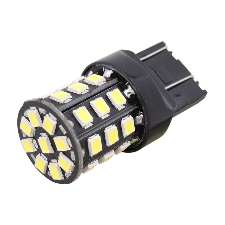 2 PCS T20 3.3W 330LM 6500K White Light 2835 SMD Dual Wire 33 LED Car Brake / Steering Light Bulb,  DC12V