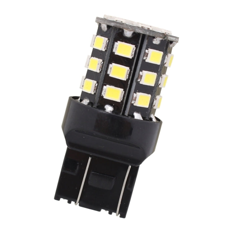 2 PCS T20 3.3W 330LM 6500K White Light 2835 SMD Dual Wire 33 LED Car Brake / Steering Light Bulb,  DC12V