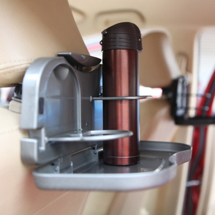 Car Rear Seat Multifunctional Folding Drink Holder