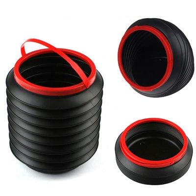 4L Car Magic Folding Container, Fold Size: 18 x 18 x 6.5cm(Black)