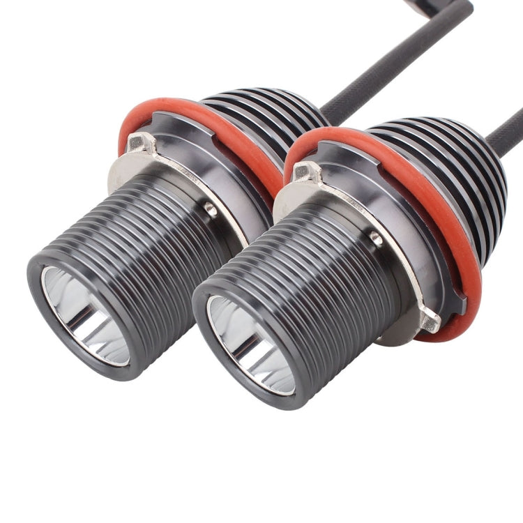 MZ E39 10W 1200LM XM-L LED Car Angel Eyes White Daytime Running Light for BMW E39, DC 12-24V, 1 Pair