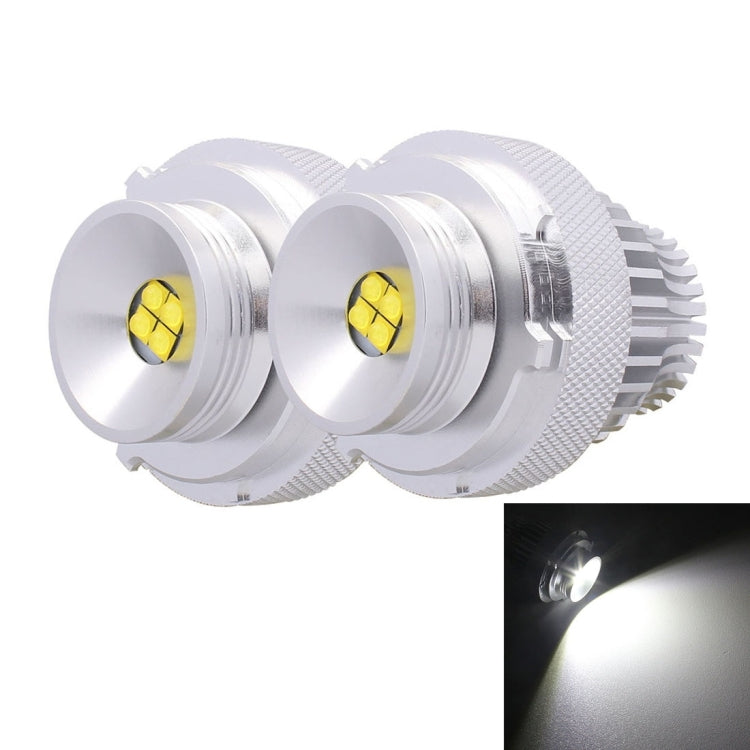 MZ 32W 1400LM 4 XT-E LED Car Angel Eyes White Daytime Running Light for BMW E39, DC 12-24V, 1 Pair