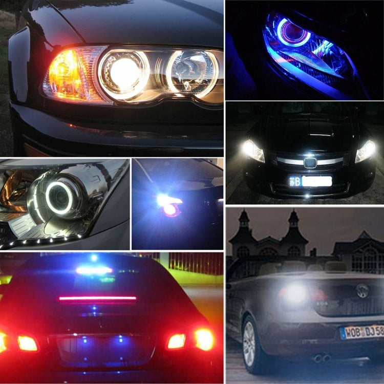 MZ E90 10W 600LM 2 XT-E LED Car Angel Eyes White Daytime Running Light for BMW 3 Series (03.2005-09.2008), DC 12-24V, 1 Pair