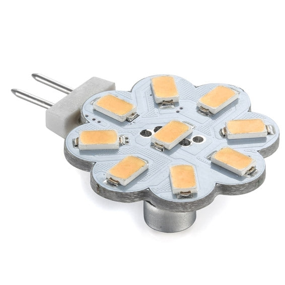 2 PCS G4 Warm White Car Marine Boat Light Bulb, 2 PCS 9 LED 5730 SMD, DC 10-30V / AC 8-18V