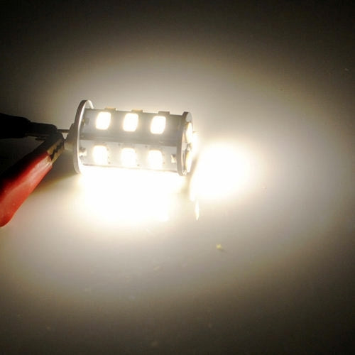 G4 Warm White Car Signal Light Bulb, 18 LED 5730 SMD, DC 10-30V / AC 8-18V