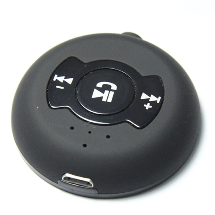 Universal Multi-point (2-in-1) Car Bluetooth Music Receiver(Black)