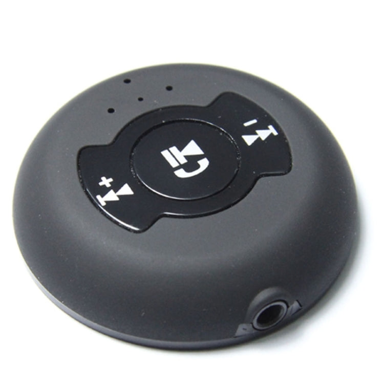 Universal Multi-point (2-in-1) Car Bluetooth Music Receiver(Black)