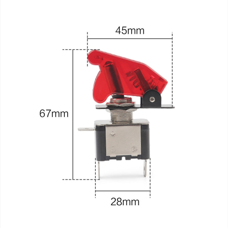 Flip Cover Nitrous Arming Switch with