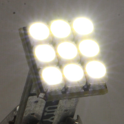 T10 White 9 LED 3528 SMD Car Signal Light Bulb (Pair)