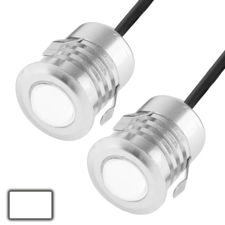 3W White LED Fog Light for Vehicles, DC 12V (Pair
