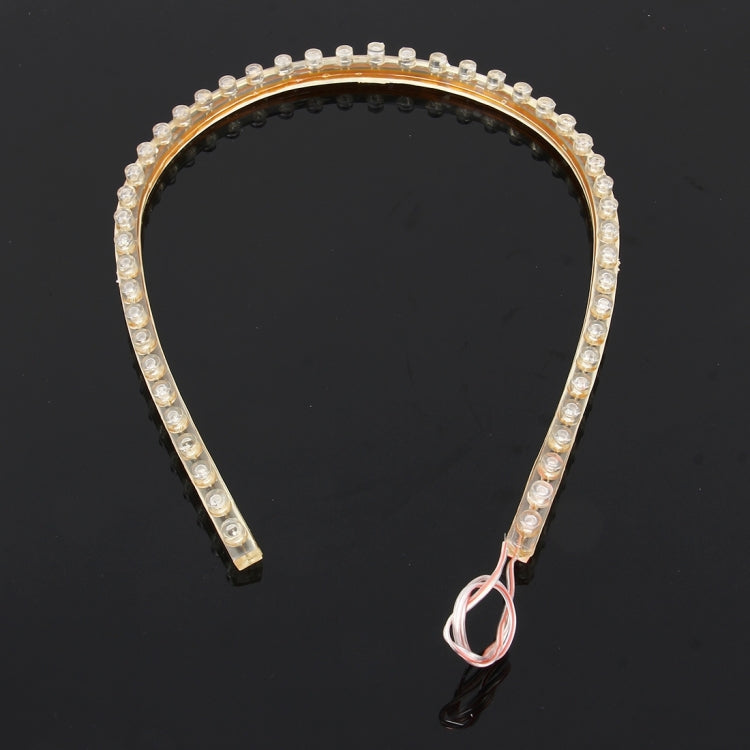 96cm Red 96 LED Waterproof Flexible Car Strip Light, DC 12V