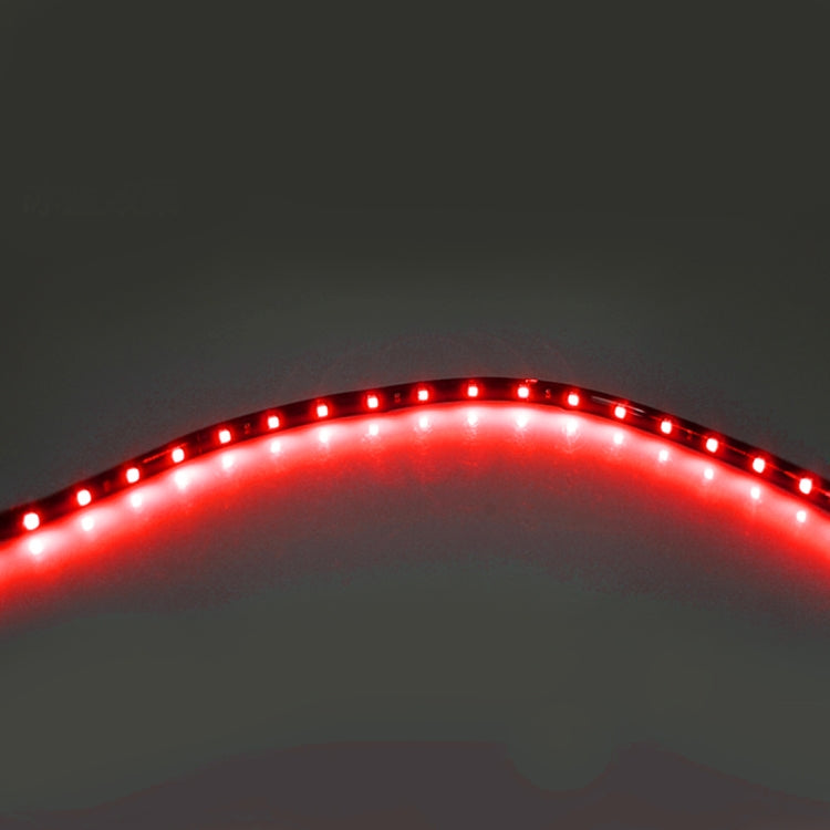 10 PCS 60cm 30 LED Waterproof Flexible Car Strip Light, DC 12V