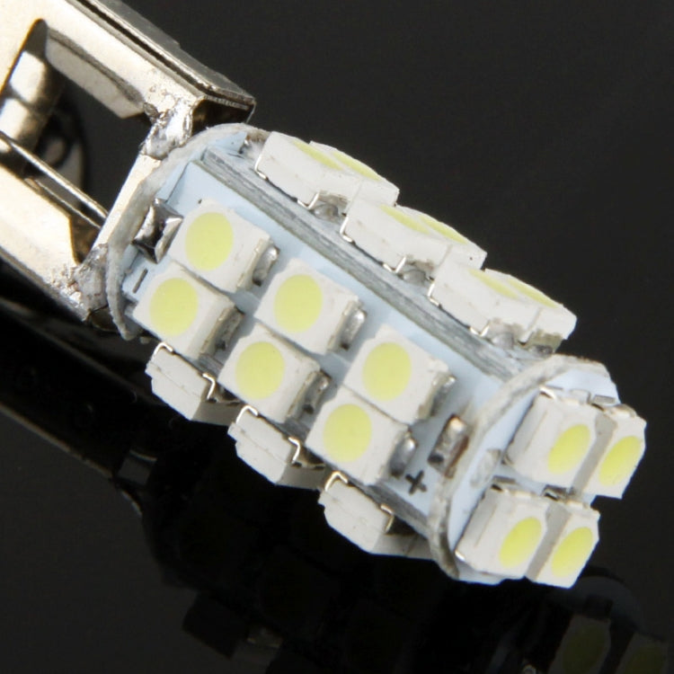 H1 Day White 28 LED 3020 SMD Car Signal Light Bulb (Pair)