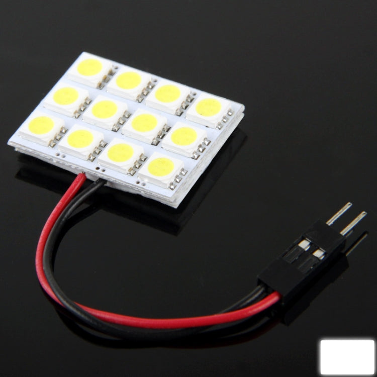 White 12 LED 5050 SMD Car Interior Lamp