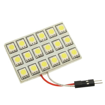 White 18 LED 5050 SMD Car Interior Lamp