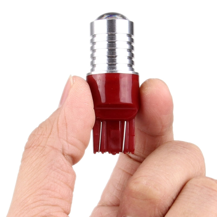 7443 Red LED Car Fog Light Bulb, DC 10.8-15.4V